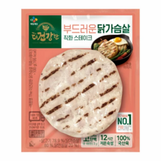 CJ제일제당 더건강한 닭가슴살 직화스테이크100g*10[T]