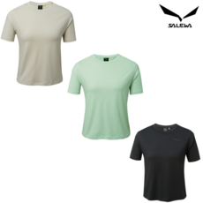 [살레와 본사]여성 뜨레 치메 살레와 그래픽 반팔 티셔츠(O2ST205_W)