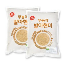 미이랑 무농약 발아현미 4kg x 2 Mirang Non Pesticide Germinated Brown Rice 4kg x 2, 1개