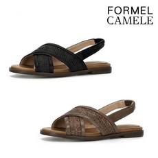 (백화점 정품) 포멜카멜레 베를린 샌들1CM 2종 FKS1F1SS106 371956, 245, 브라운 (B2)