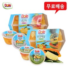 돌 후룻볼(4개입)x6팩(복숭아3팩+트로피칼3팩)/무배, 6개
