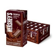 허쉬 초콜릿드링크 오리지널, 190ml, 384개