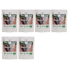 비비고 한식간장 김자반, 50g, 6개