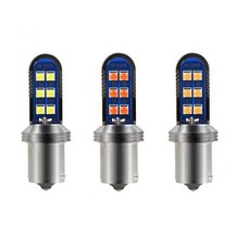LF쏘나타 파워 LED 방향지시등 브레이크등 미등 2개1세트, 옐로우 싱글 2개1세트, 2개