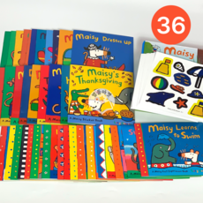 국내 메이지 Maisy Story Book 36권 세트 영어원서 엄마표영어 마마펜 음원 제공