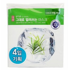 일리윤그대로얼려쓰는마스크