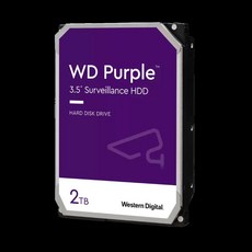 WDPURPLE 웨스턴디지털 CCTV HDD cctv하드디스크 보안용하드 웨스턴디지털퍼플 WD23PURZ 2TB