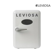 레비오사 멀티 미니 냉장고 4L LEMR-400RF 화이트 레트로 감성 다용도 가정용 화장품 냉장고