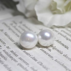 담수진주귀걸이12mm