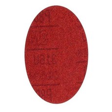  쓰리엠 3M 01302 후킷 레드 12.7cm P80D 그릿 연마 디스크 (6개 팩) 