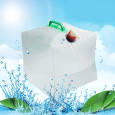 캠핑용품 접이식 물통 20L 차박 설겆이 워터백 수통, 단품