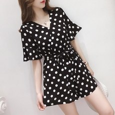 쉬폰 원피스 여성 밴드 유행 맥시 스커트 4호 BIlra66 kirahosi
