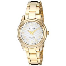 Sutton by Armitron Women’s SU/ 1005WTGP 잘보임 큰글씨 Gold-Tone 팔찌