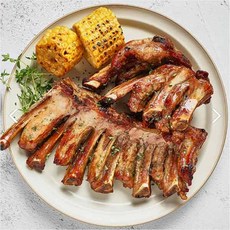 육심당 쪽갈비 600g 캠핑요리 홈캠 야식 안주 등갈비 바베큐 폭립