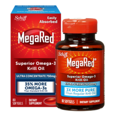 Schiff 메가레드 오메가3 크릴 오일 고농축 750mg 80정 MegaRed Superior Omega-3 Krill Oil Ultra Concentrate, {