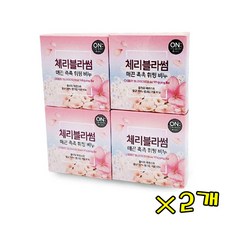 [UNIQ] 온더바디 휘핑비누 4개입 체리블라썸 미용비누 거품비누 세안비누, 90g, 8개