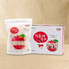 손예담 청송사과청 수제 청송애유과 400g, 1개