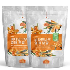 건강한우리집비옴 시벅썬 비타민나무열매 분말, 1세트 (2개입), 300g
