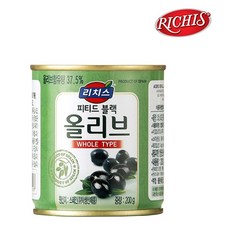 리치스 홀 피티드 블랙 올리브 절임