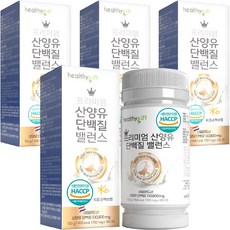 산양유 단백질 정 네덜란드산 식약처 HACCP 인증 가루 분말 대용량 180정, 4개