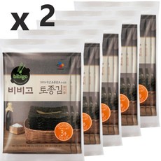 비비고 토종김 참기름 전장김 20g x 15 2세트 30개 조미김 전장김 구운김 김