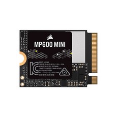 커세어 정품 MP600 Mini (1TB) 스팀덱 SSD 교체 호환 NVMe M.2 2230 SSD, 1