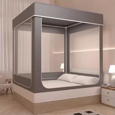 진브릭 실내 방한 침대텐트 난방텐트 사각 수면 패밀리