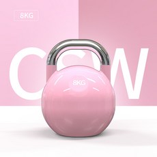 창조하다 사유 전업 경기 주전자를 들다 숏 아령 남성 여성 헬스 피트니스 가정용 스쿼트 기구 슬림 팔뚝 팔근육만들기, 8KG 케틀벨