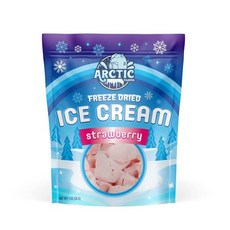 Arctic Farms 동결건조 아이스크림 녹지않는 우주 아이스크림, Strawberry_1봉, 4개