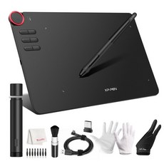 그리기 태블릿 XP-PEN DECO-03 무선 그래픽 태블릿 8192 레벨 펜 다이얼 노브 6 개의 익스프레스 키 Windows Mac에, 단일상품, 단일상품
