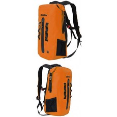 CYCLINGNET 방수 (IPX6) 팩 DRY PAK 배낭 자전거 투어링 카약 하이킹 (B15601-22L) (오렌지)