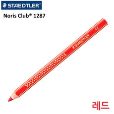 스테들러 1287 코끼리 색연필 1다스 (12개입) (레드), 1