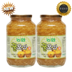 고흥특산 농협 100% 국산 벌꿀 모과차, 1kg, 1세트, 2개입, 1kg