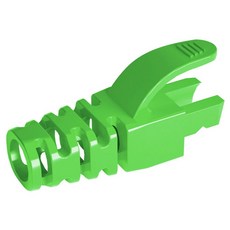 이더넷 네트워크 케이블 커넥터 플러그 RJ-45 CAT6 CAT5e 어댑터 캡 RJ45 CAT5 보호 슬리브 커버 10 개 20 50, 10 Fruit green
