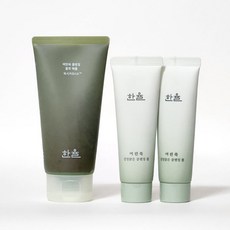 한율 어린쑥 클렌징 흡착 팩폼 120ml+100ml
