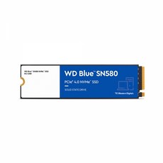 [공식판매점] WD BLUE SN580 M.2 NVMe SSD, 500GB, 단품