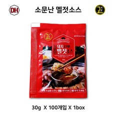 대현 돼지고기엔 소문난 멜젓소스 30g x 100개 (1박스)