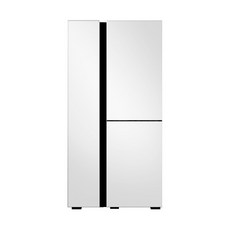 [삼성]무료설치 배송! 메탈 화이트 푸드쇼케이스 냉장고 RS84B5041WW(846L), 스노우 화이트(메탈), RS84B5041WW