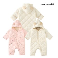 베베.체리퀼팅우주복(2종택1) 34A14-603-01.02 [백일/돌/출산선물] 24FW