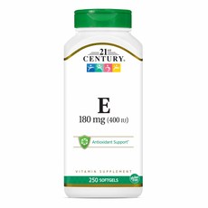 21세기 비타민 E 180mg (400IU) 토코페롤 250정, 1개