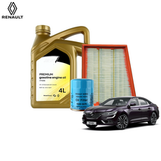 뉴SM6 2.0LPG 순정 엔진오일세트, 5w20, 1세트, 4L
