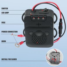 뱀퇴치제 두더지퇴치기 야외 마당용 초음파 곤충 조류 억제 쥐