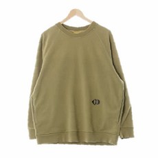 럭키슈에뜨 8955 luckychouette 파스텔그린 면혼방 아울크루넥맨투맨 [L]