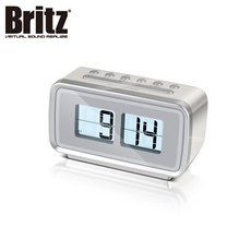 브리츠 Britz BZ-CR9910 클래식 라디오겸 알람 시계 (실버)