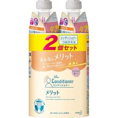 일본직발송 6. MERIT 【정리 사】 메리트 컨디셔너 리필용 340ML×2개 [부외품] B07B53LVK4, 2개, 340ml - merakimx64