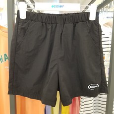 [에꼴리에] 20년 여름신상! ** 세일** 주니어 여아동용 낙낙한핏의 편안하고 실용적인 소녀취향! *워터 레깅스와 코디 가능* 4부 나일론 트래블러 바지 20B0272-BK 리뷰후기