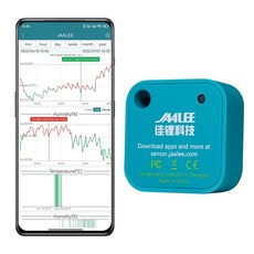 디지털온도계 Jaalee JHT 온도 습도 덕포인트 VPD 센서 온도계 습도계 수출 모니터 냉장고 냉동고, 1.1 Thermohygrometer