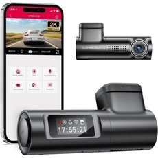 D100 2.5K 대시 캠 전면 음성 제어 기능이 있는 자동차용 WiFi 카메라 WDR 24H 주차 모드 루프 녹화 G-센서 내장 GPS 야간 시야 최대 지원 256GB, D100: 2.5K, D100: 2.5K