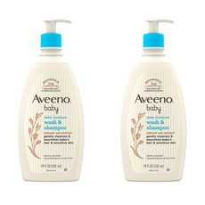 아비노 베이비 Aveeno Baby Gentle Wash & Shampoo 젠틀리 천연귀리 올인원 18oz (532ml) 2팩