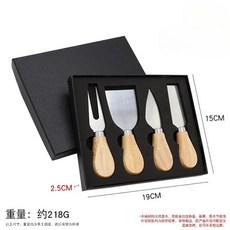 오크 치즈 나이프 버터 크래프트 종이 상자 포장 도구, 2.Box Packed 4pcs ..